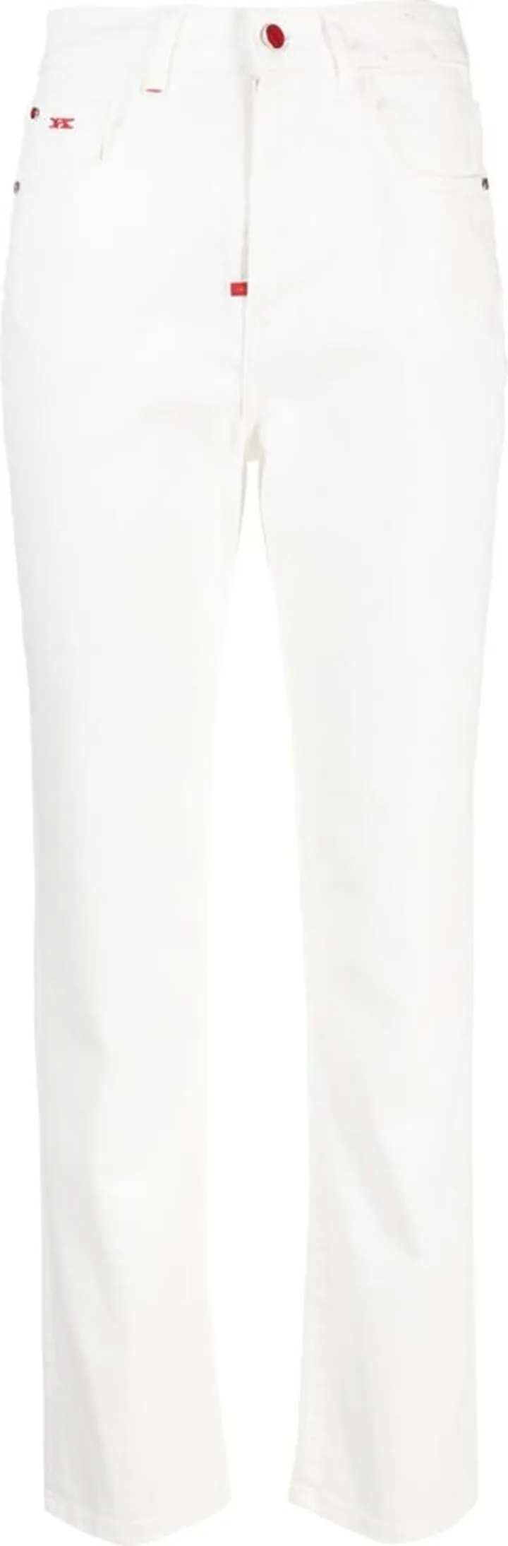 High-Rise Slim-Fit Jeans