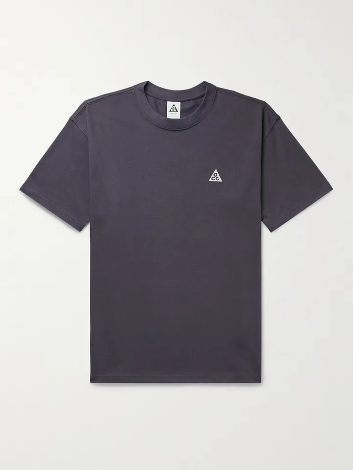 NRG ACG Logo-Embroidered Jersey T-Shirt