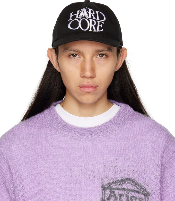 Aries Black 'Hardcore' Cap