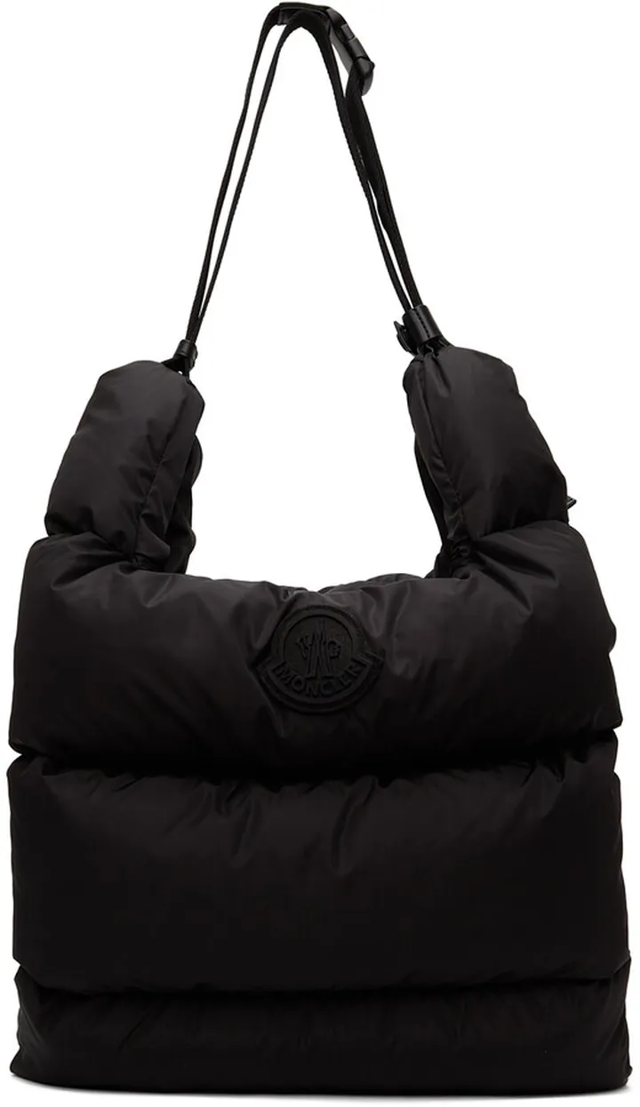 Moncler Black Down Tote