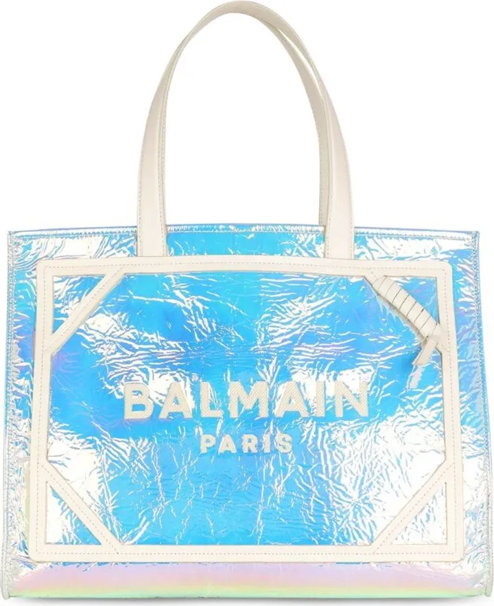Balmain Iridescent B-Army 42 Tote Bag