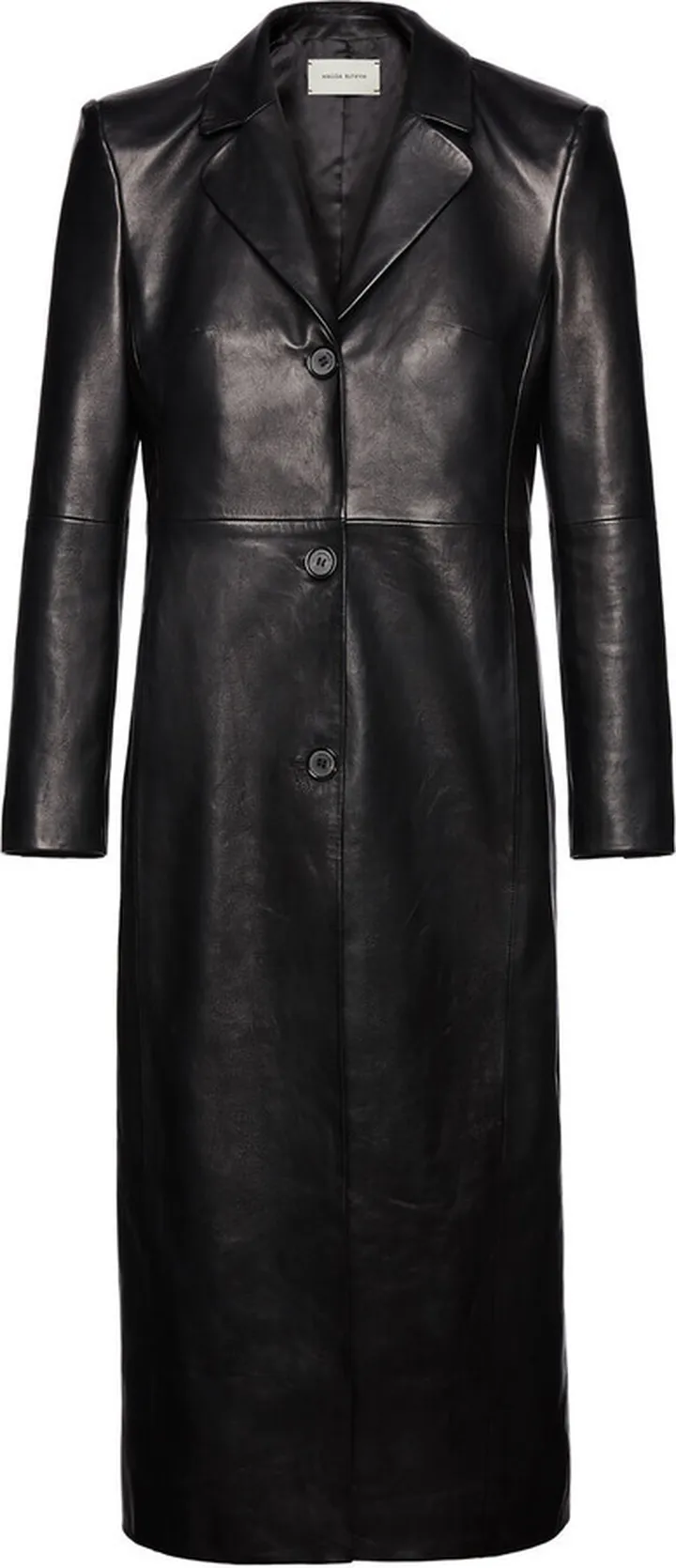 Women's Leather Trench Coat