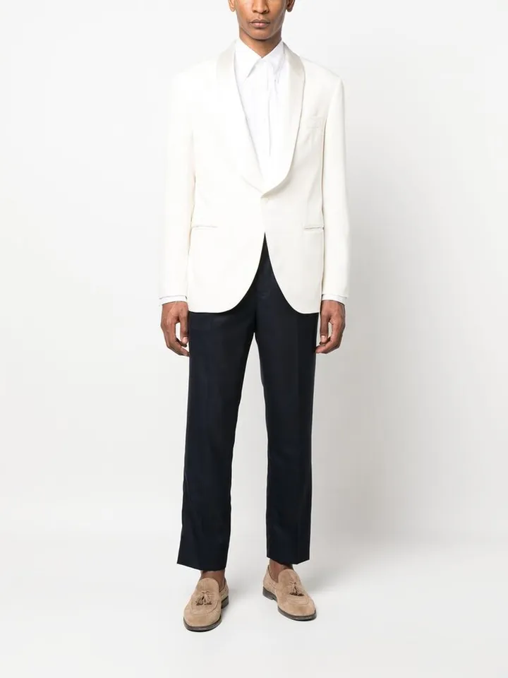 Tailored Straight-Leg Trousers