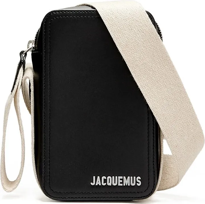 Le Cuerda Leather Vertical Crossbody Bag