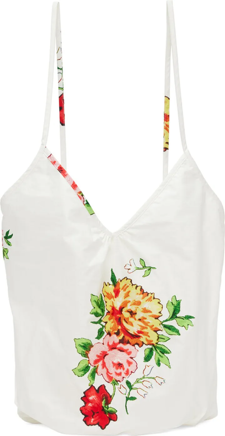 We11done White Slinky Touch Tote