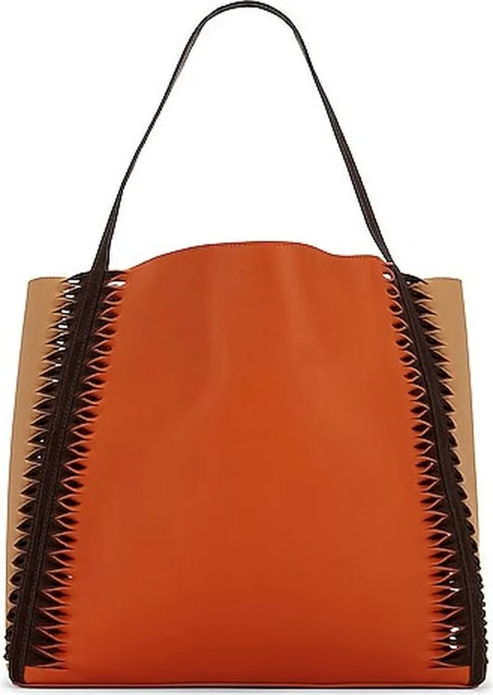Chloe Louela Tote Bag in Orange