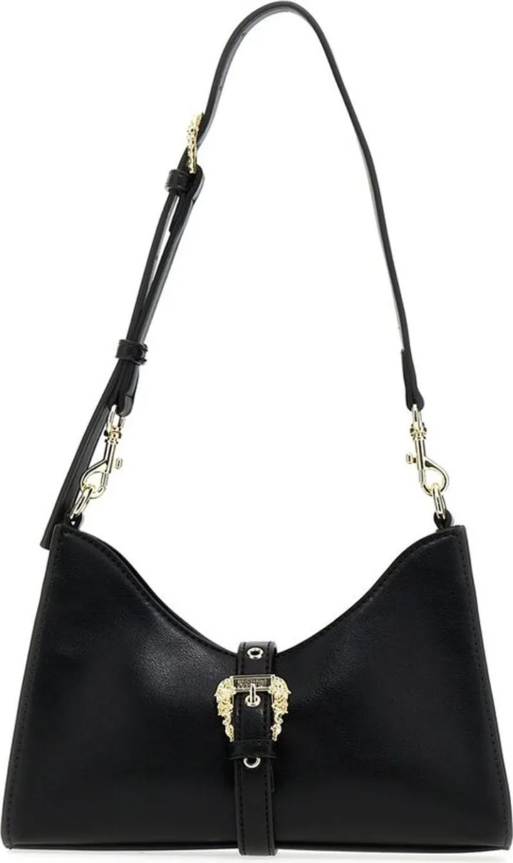 Versace Jeans Couture Logo-Engraved Buckle-Detailed Shoulder Bag