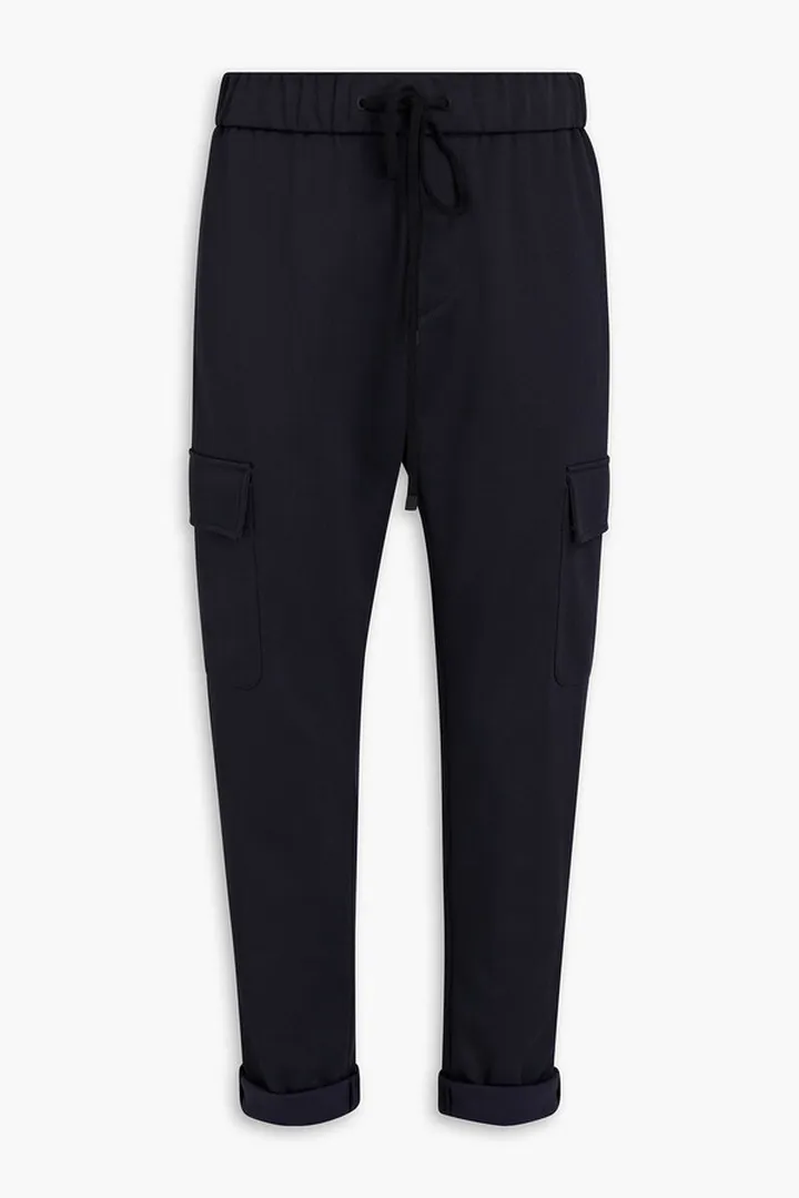 Jersey cargo pants
