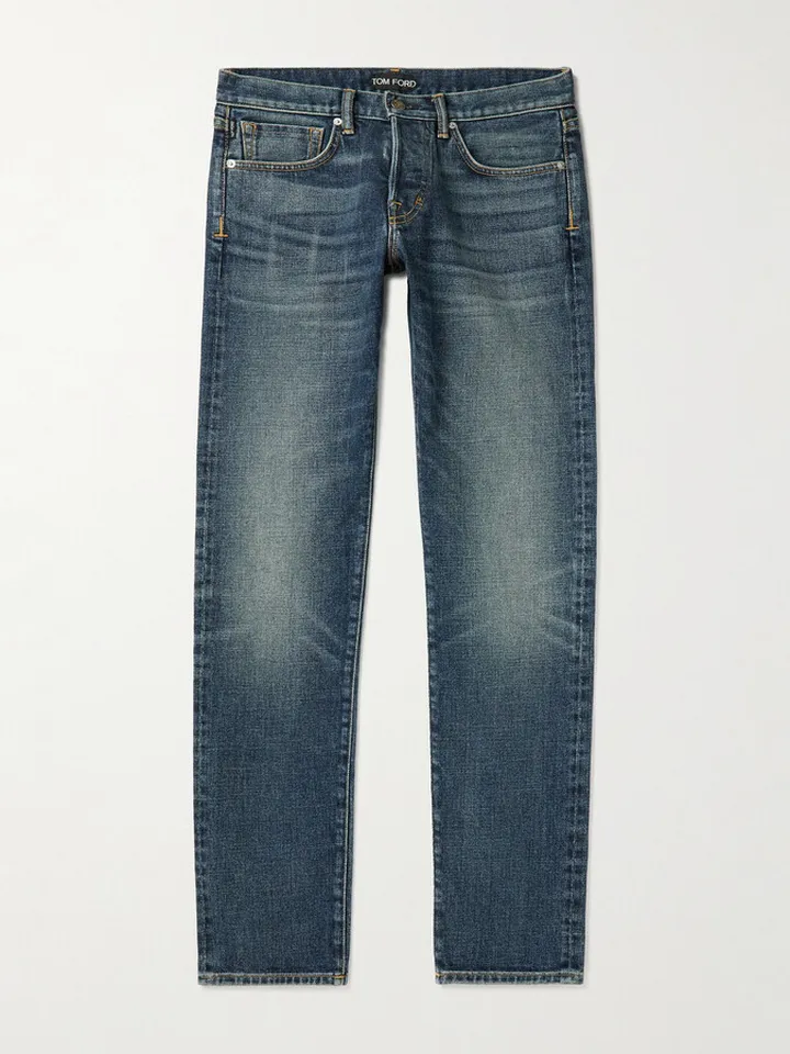 Skinny-Fit Selvedge Jeans