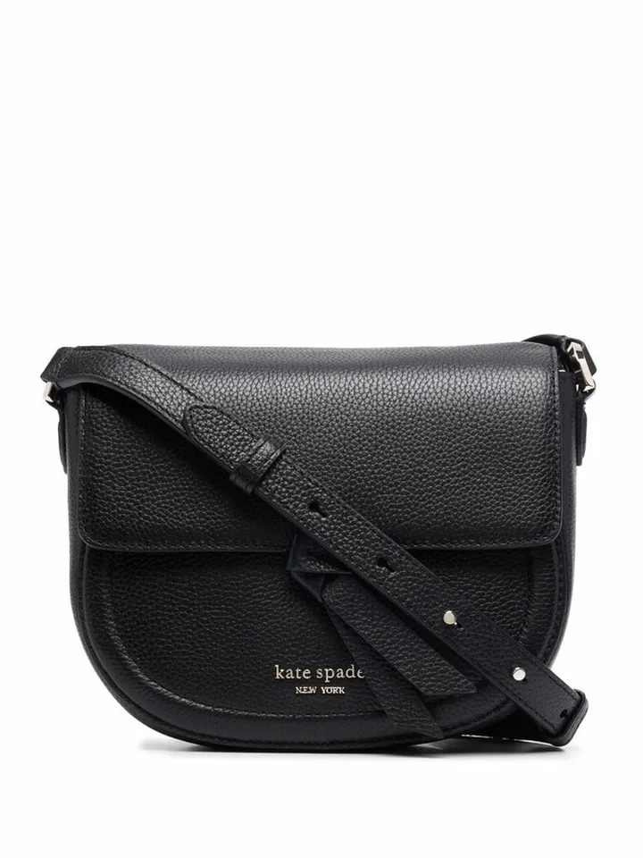 Logo-Plaque Crossbody Bag