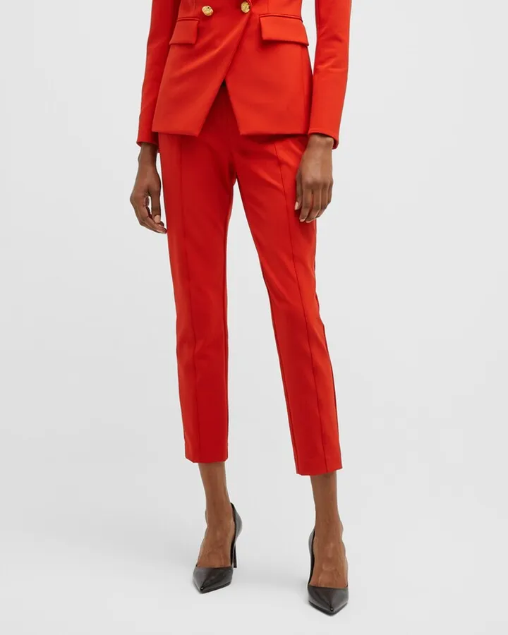 Honolulu Slim Cropped Suit Pants