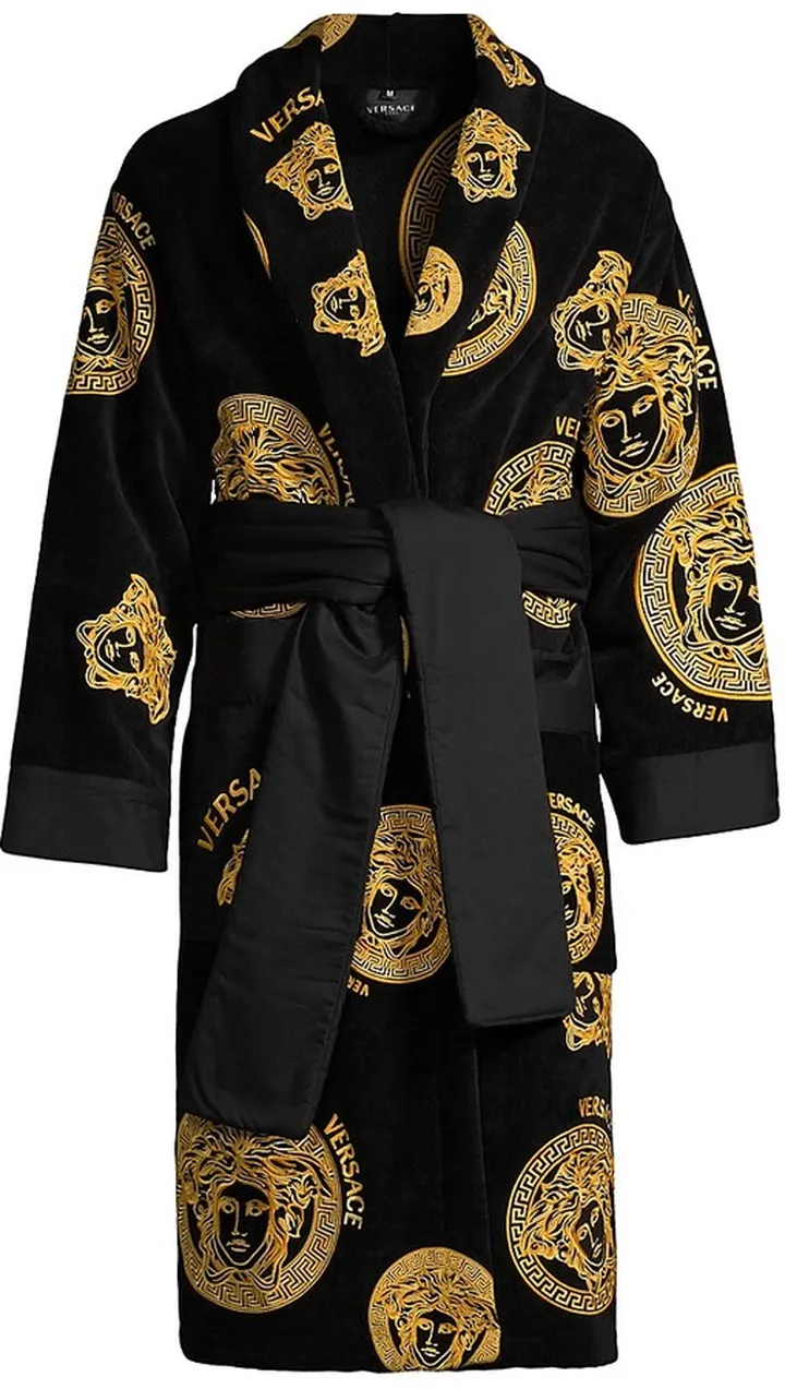 Medusa Coin Bathrobe