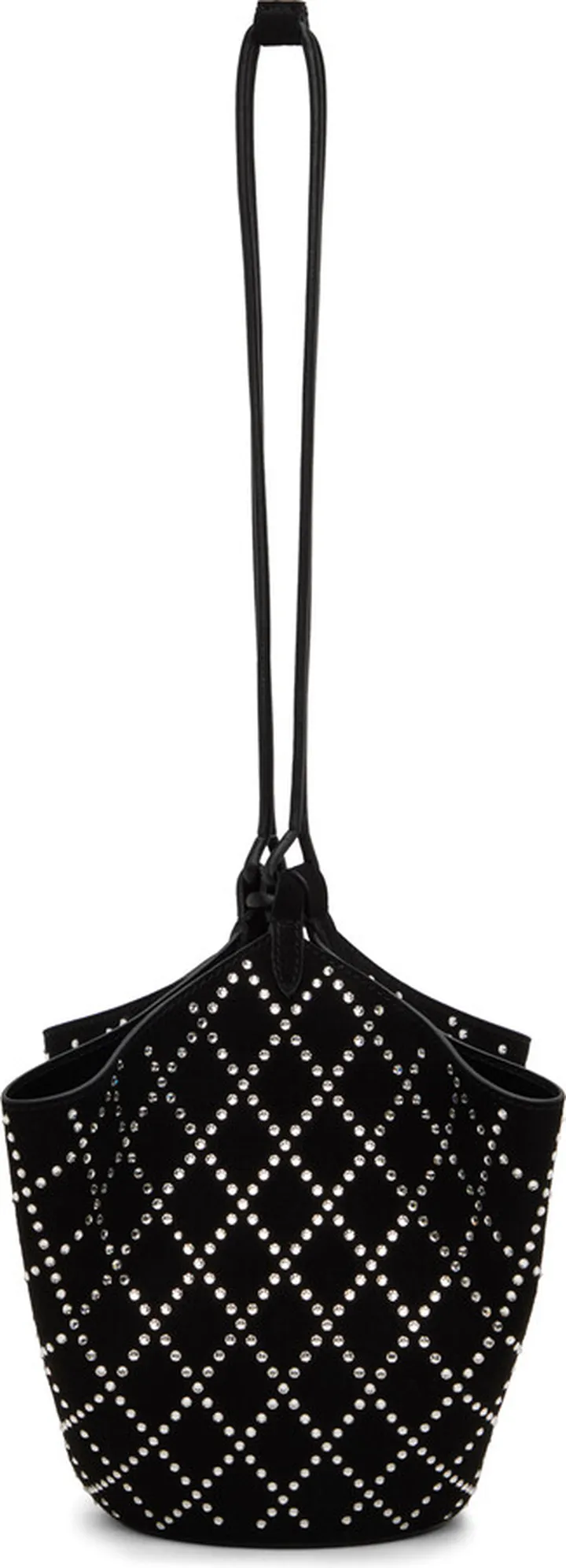 KHAITE Black Mini Lotus Tote
