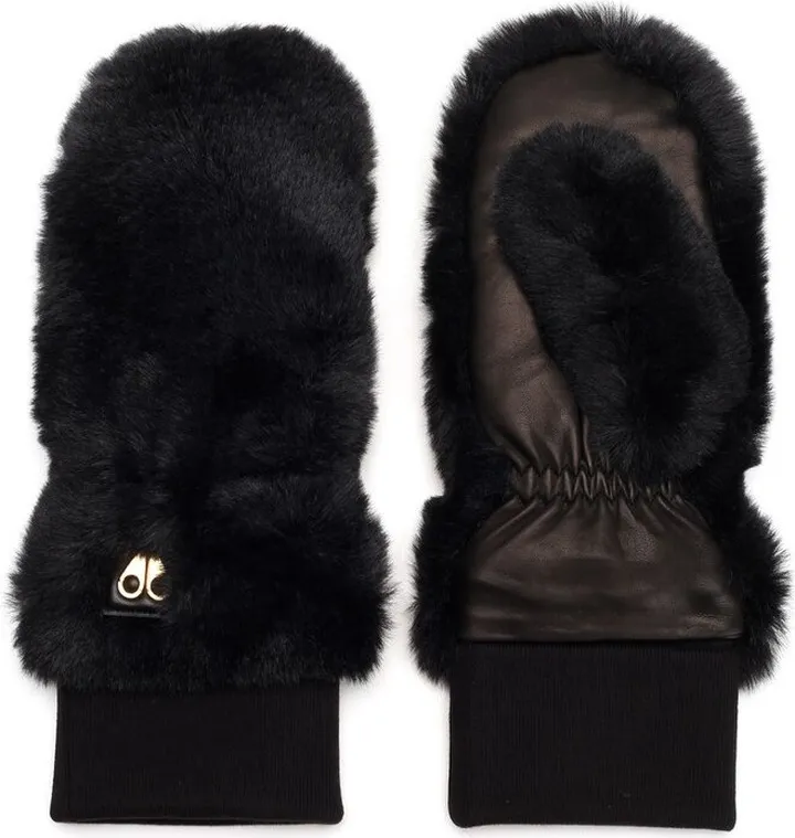 Moose Knuckles Logo Plaque Gloves