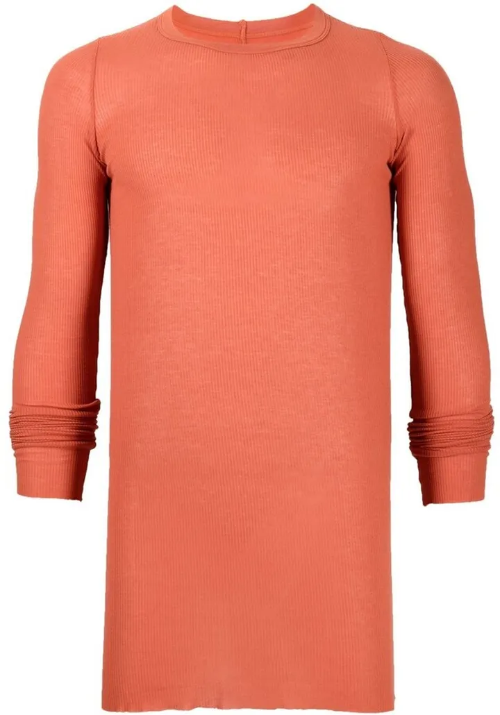 Rib long-sleeve T-shirt