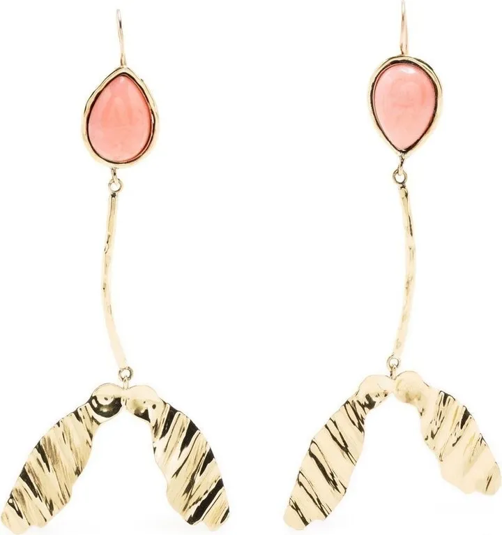 Maple Seed drop earrings