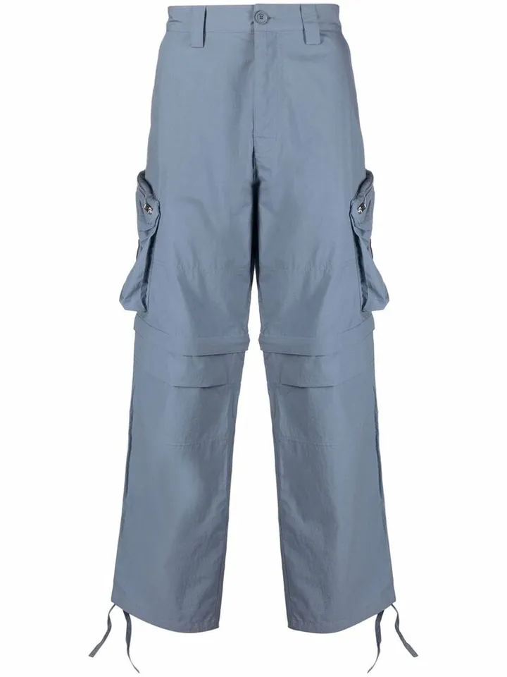Straight-Leg Cargo Trousers