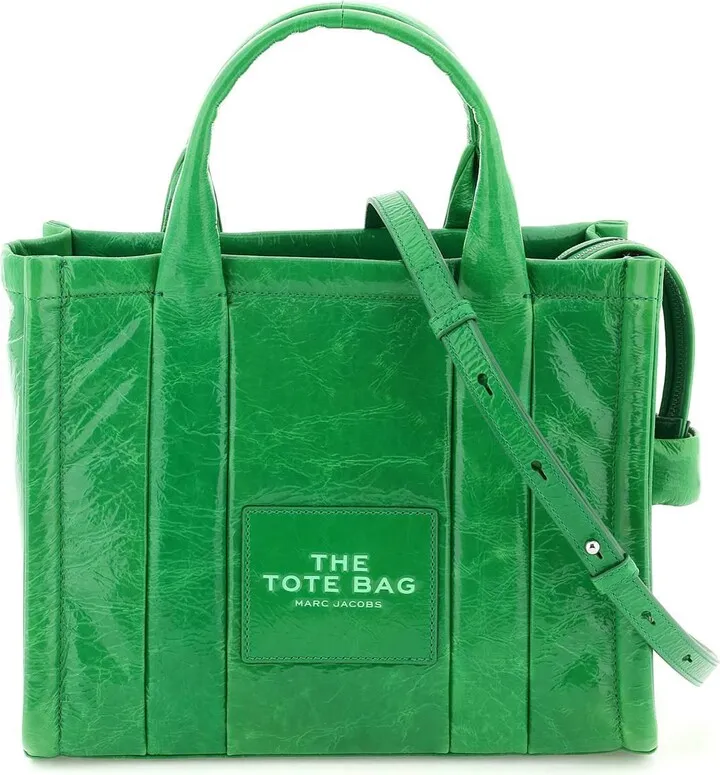 Marc Jacobs 'the Shiny Crinkle Small Tote' Bag