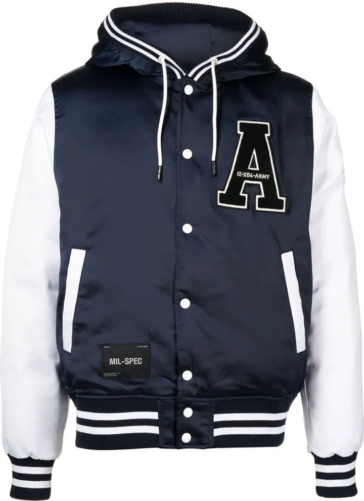 High-Shine Bomber Jacket
