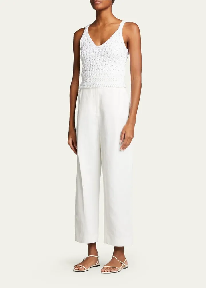 Cotton Crochet Cami