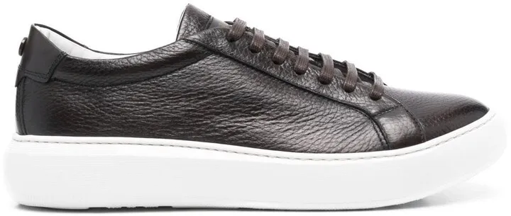 Low-Top Leather Sneakers