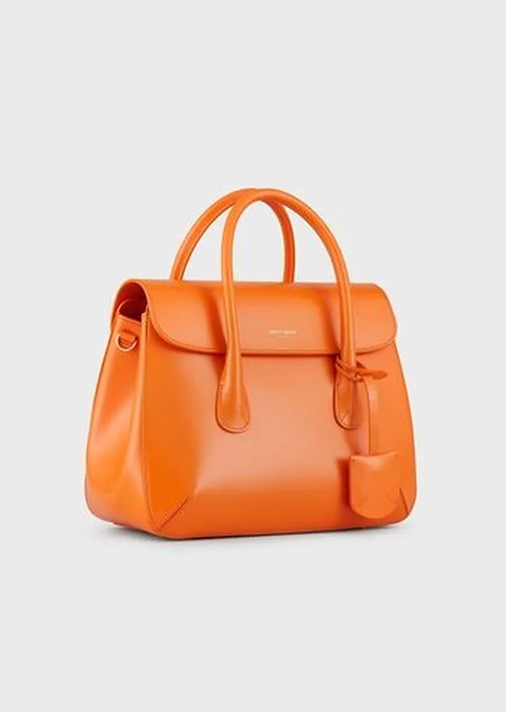 Medium palmellato-leather la Prima Boston bag