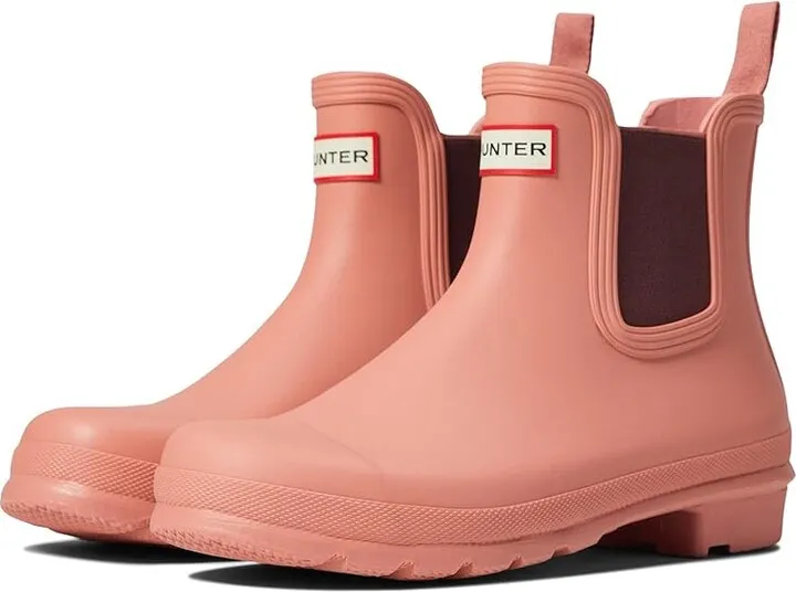 Hunter Original Chelsea (Rough Pink) Women's Rain Boots