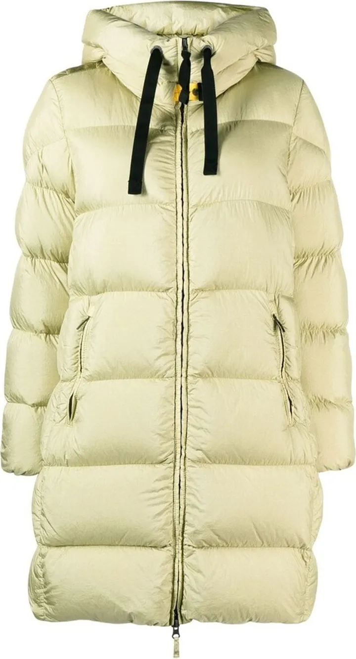 Logo-Patch Padded Coat