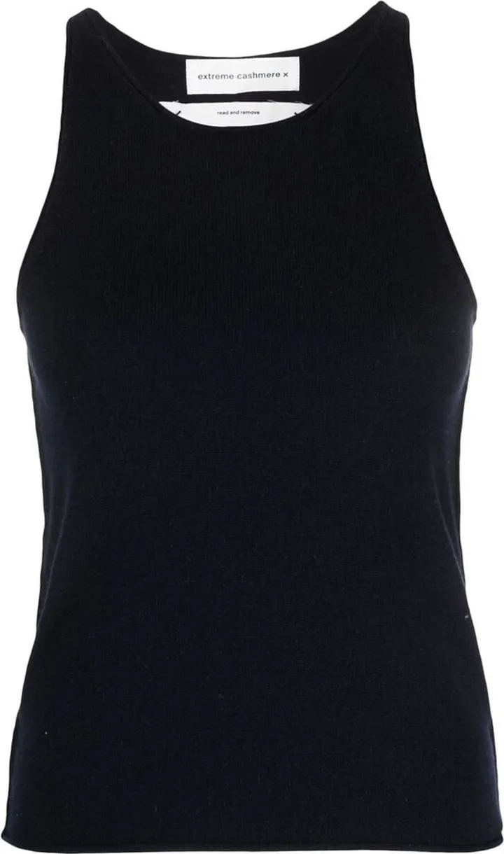 Halterneck Cashmere Top