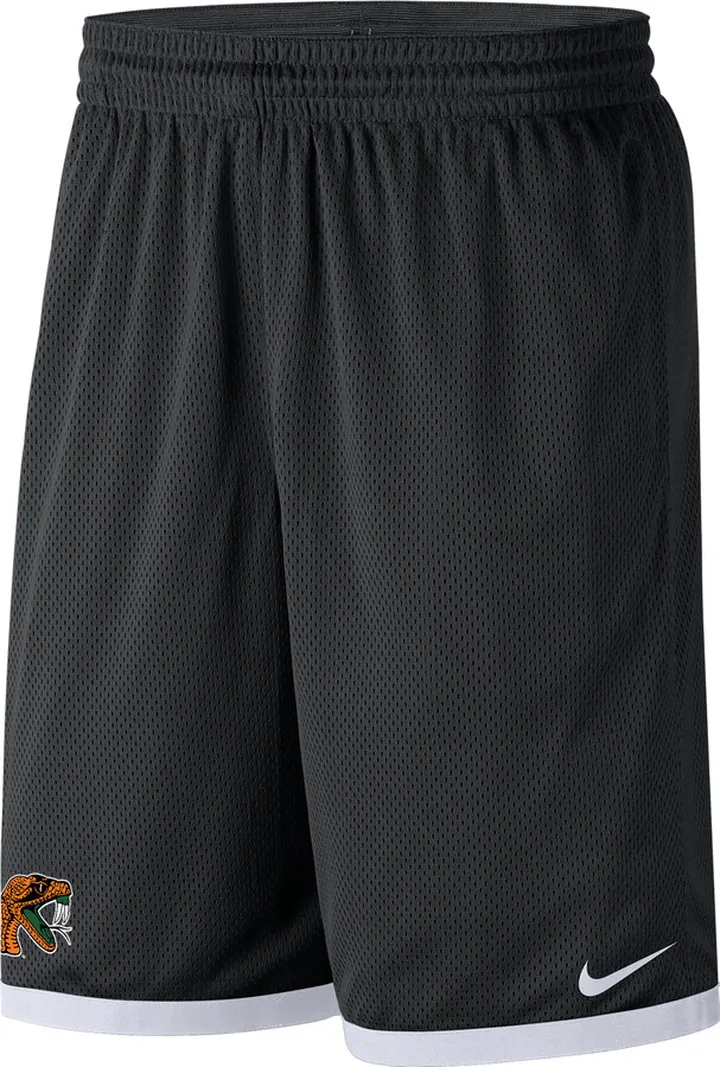 FAMU Nike Men's College Mesh Shorts in Black