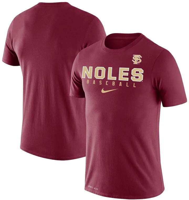 Men's Nike Garnet Florida State Seminoles Baseball Legend Performance T-shirt