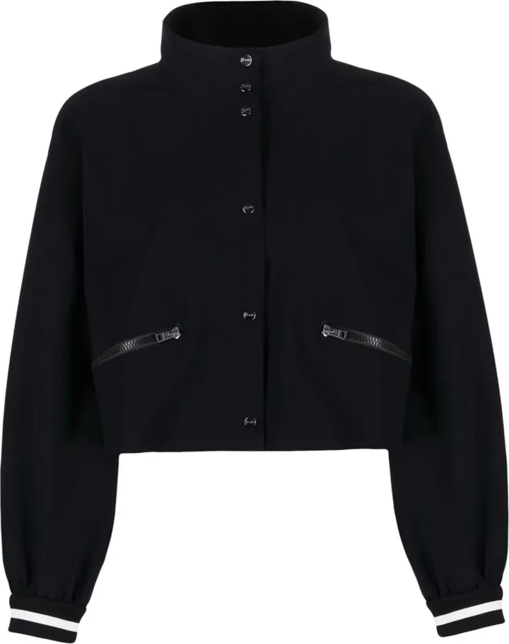 Cropped Bomber Jacket