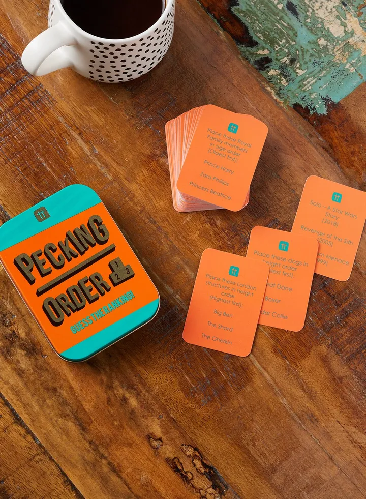 Pecking Order Tin Game
