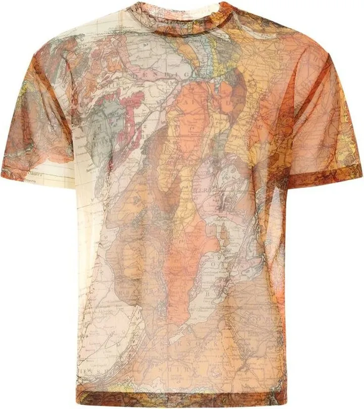 Burberry Printed Crewneck T-Shirt