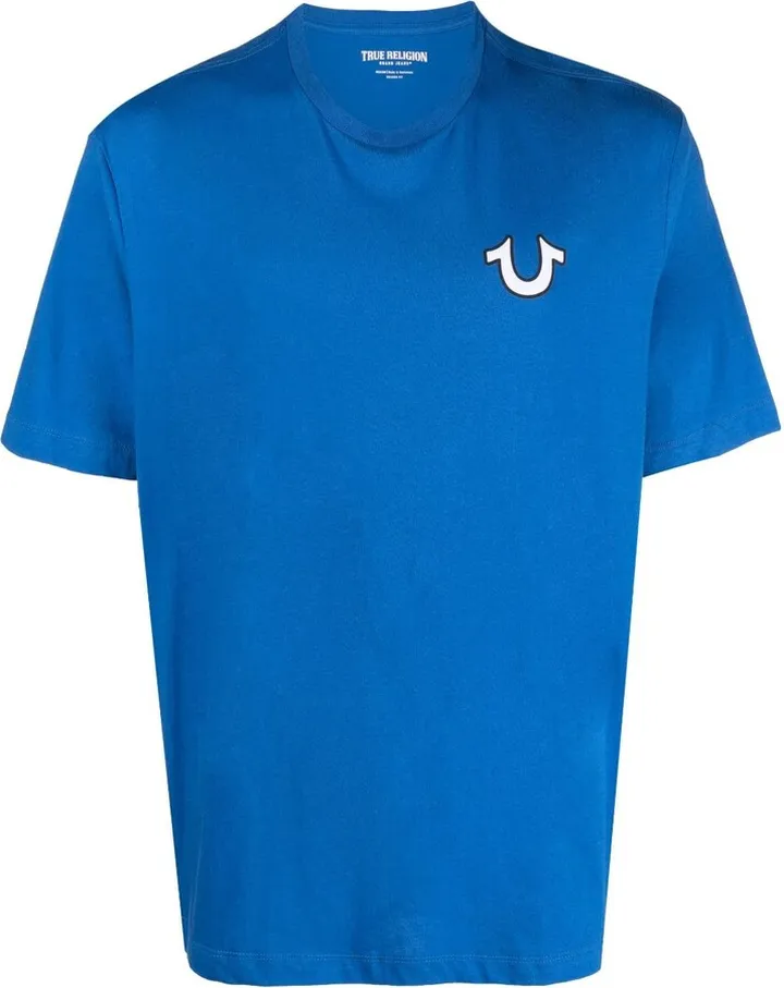 Blue Graphic Print T-Shirt