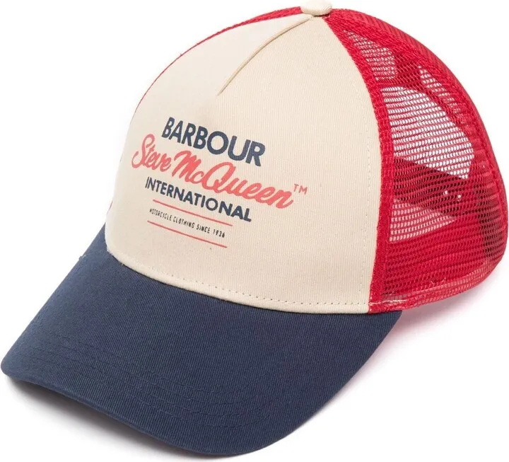 Logo-Print Six-Panel Cap