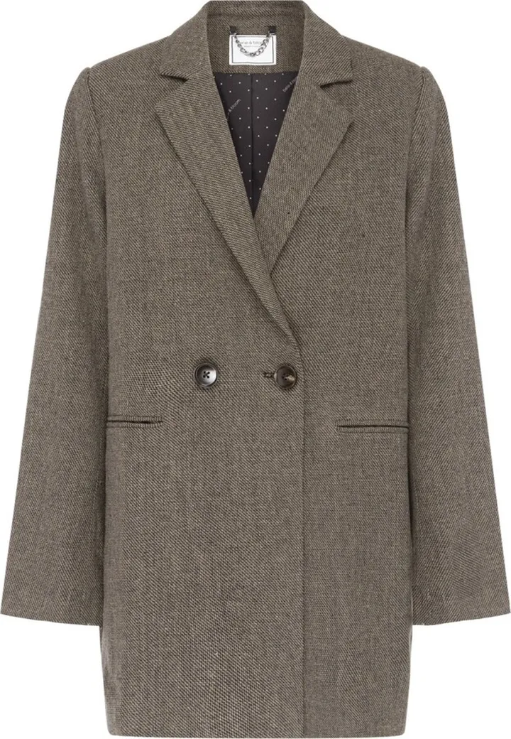 Belle & Bloom - Kensington Oversized Coat - Brown