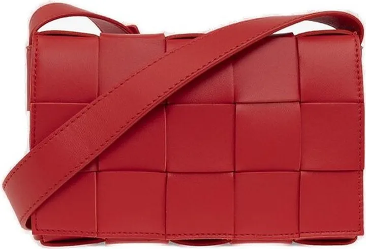 Bottega Veneta Interwoven Fold-Over Shoulder Bag