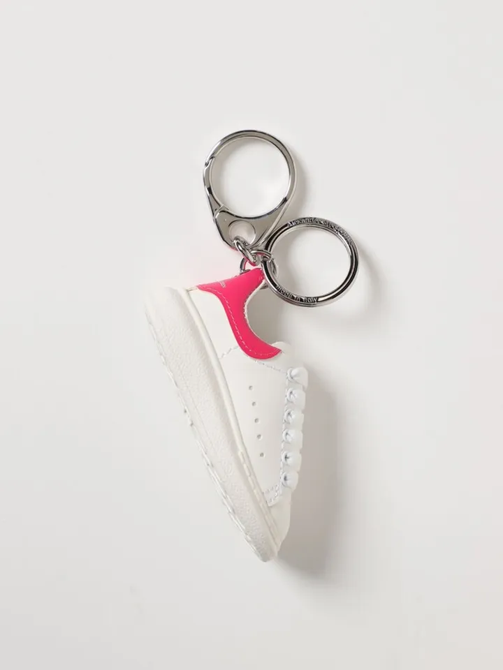 Alexander McQueen Larry rubber keychain