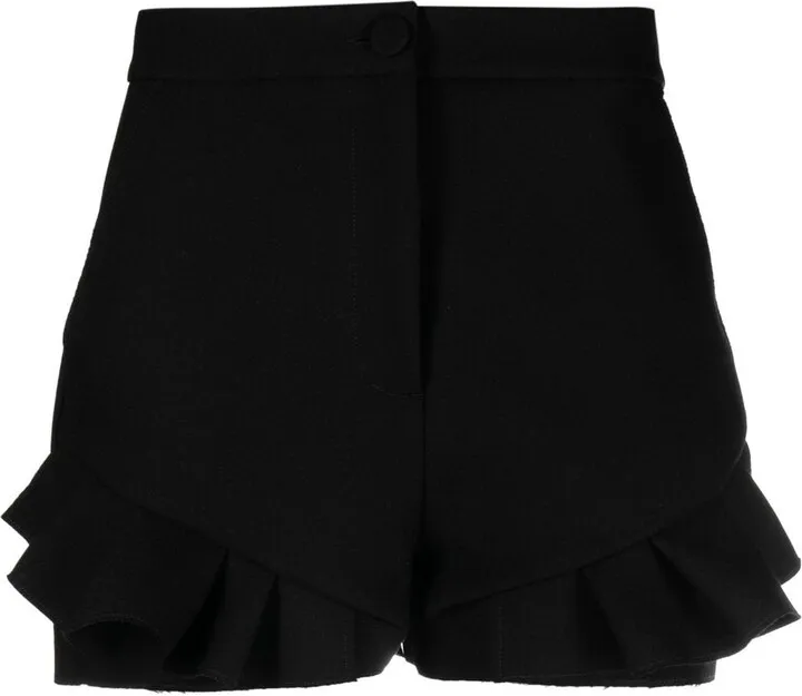 Ruffled Mini Shorts