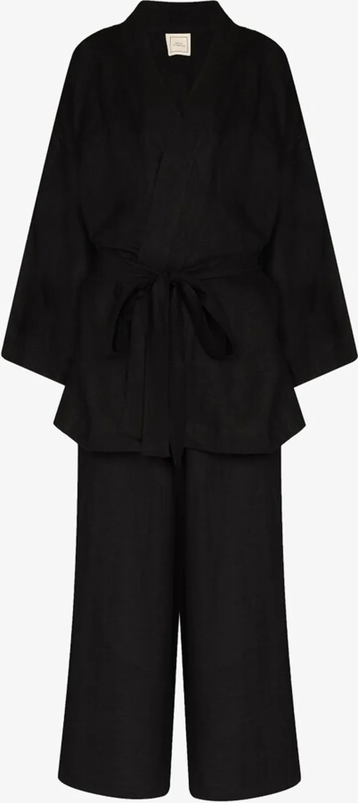 Black The 01 Pyjama Set