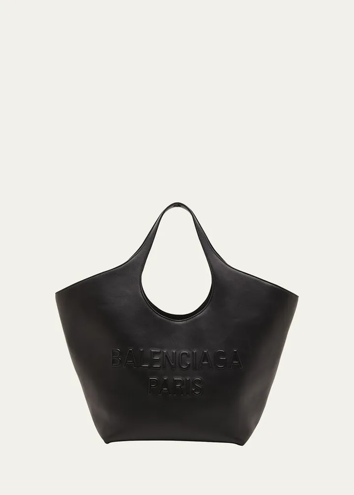 Mary-Kate Medium Logo Napa Leather Tote Bag