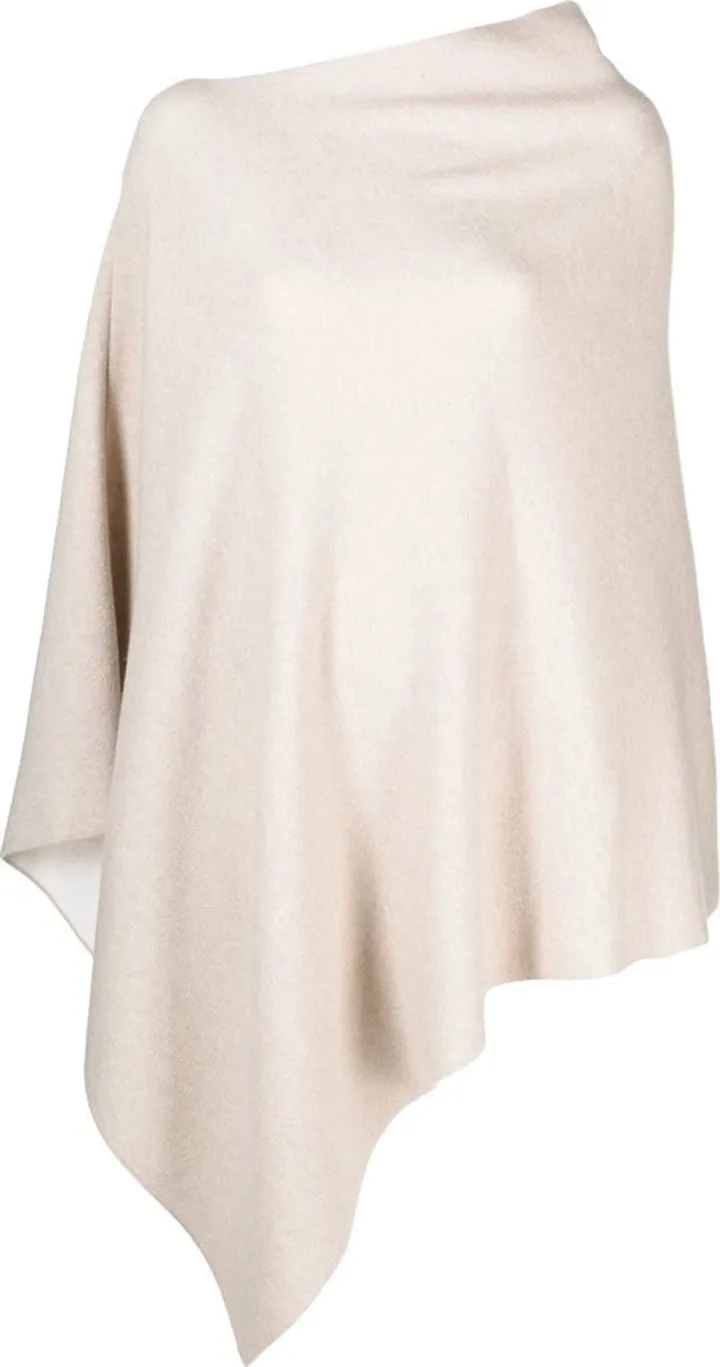 Cashmere Fine Knit Poncho