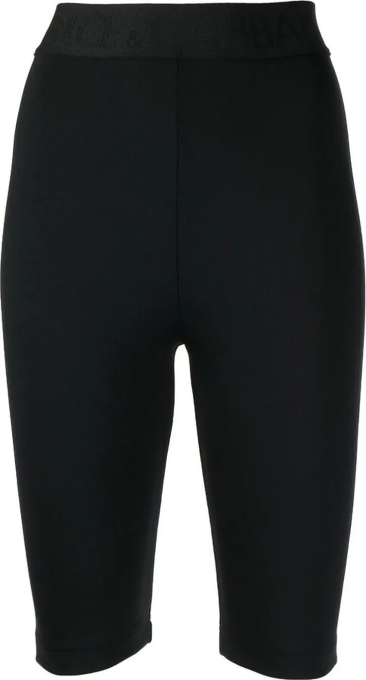 Logo Waistband Biker Shorts