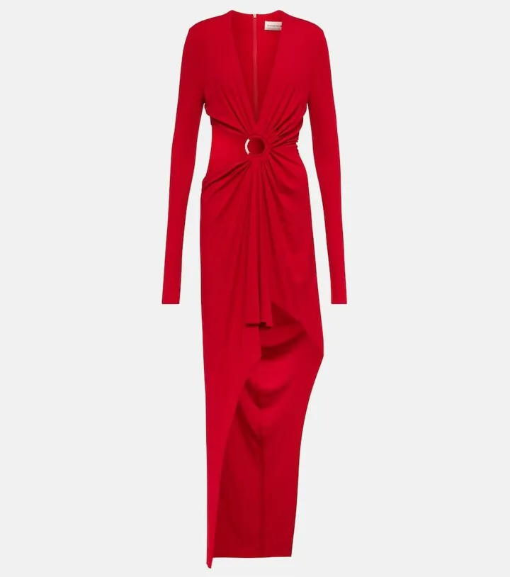 Cutout maxi dress