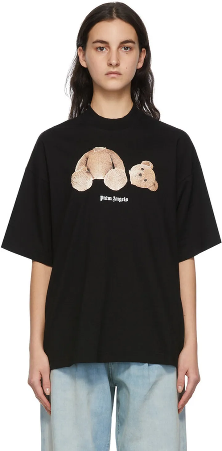 Palm Angels Black Bear T-Shirt