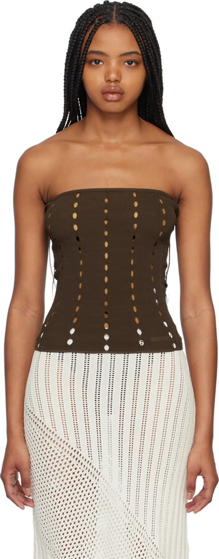 Gimaguas Brown Bucca Camisole