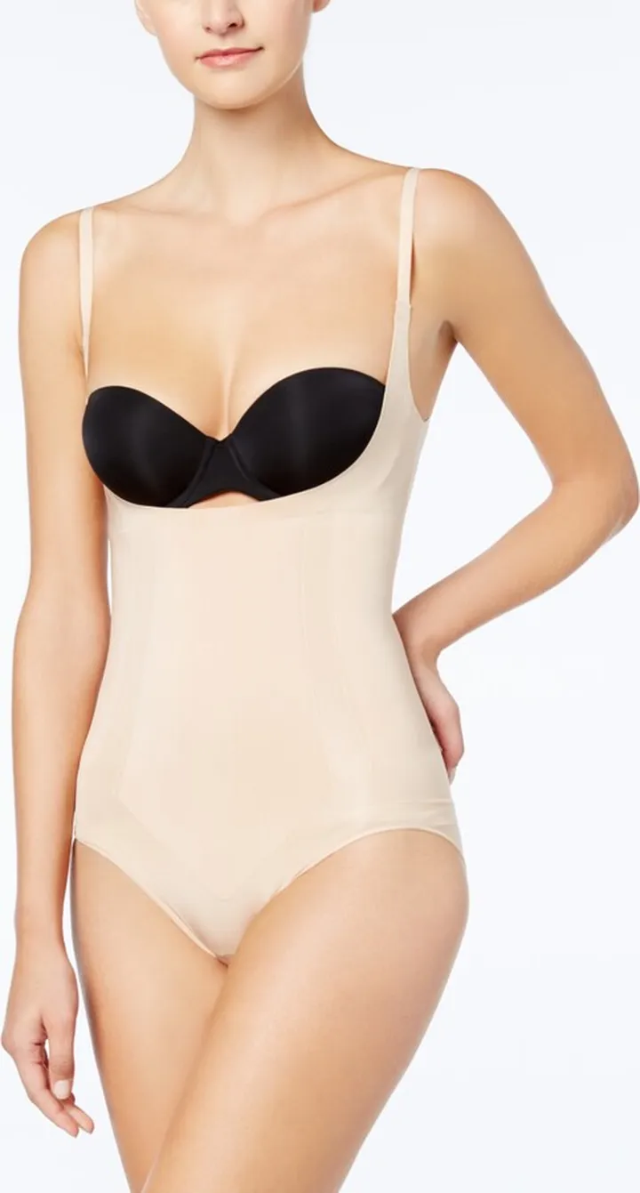OnCore Open-Bust Panty Bodysuit