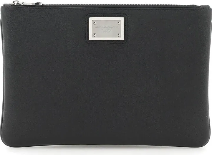 Leather & Nylon Pouch