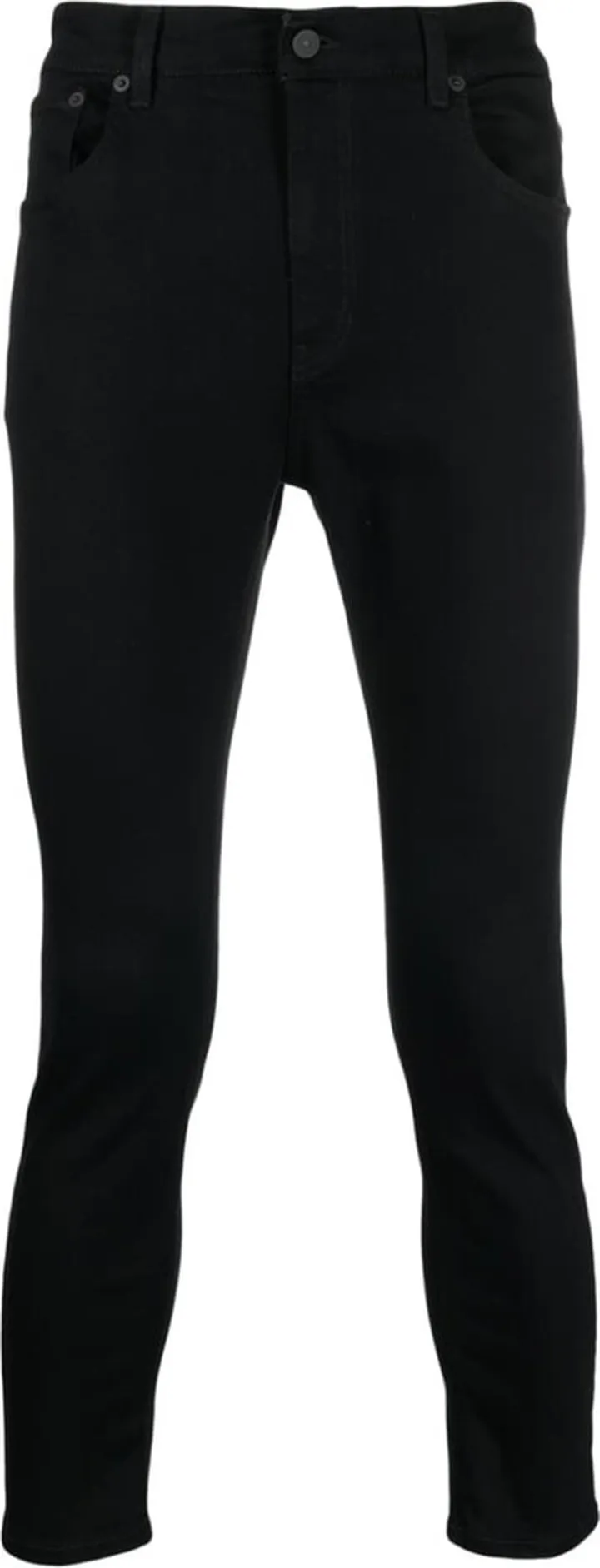 Low-Rise Cropped Jeans